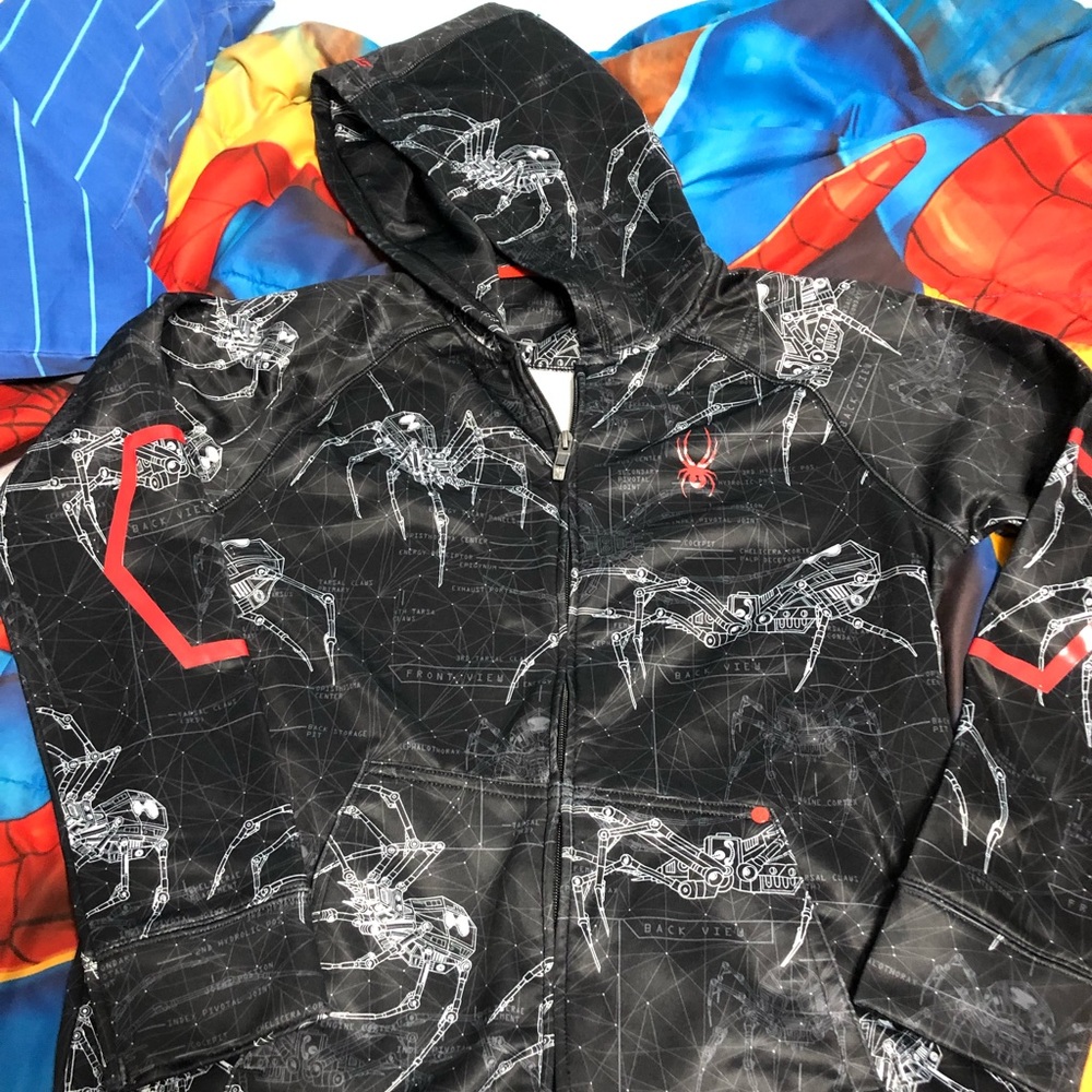Spyder hoodie sweatshirt. Used.